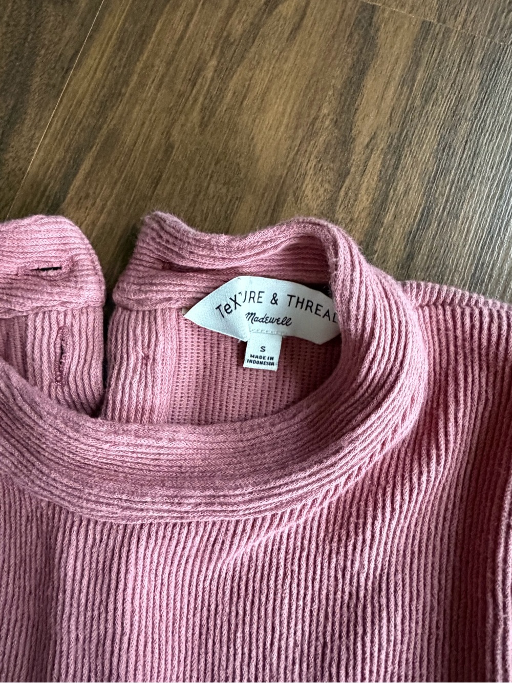 Madewell Ribbed Top - Picture 2 of 3